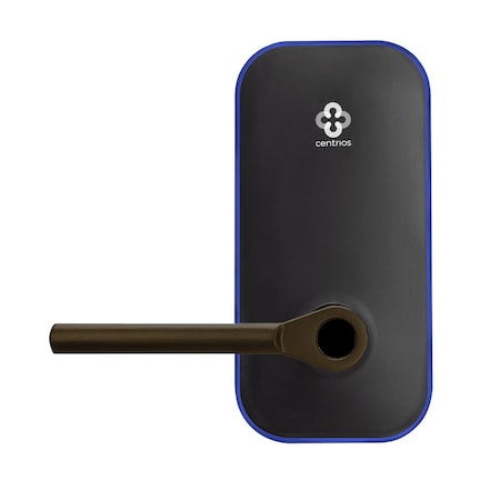 Centrios Grade 1 Smart Bluetooth Cylindrical Lock, Taylor Bay, Key-in Lever, Less Cylinder, Bronze CEB100-TB-613-LC